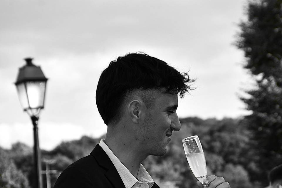 Lors du vin d'honneur