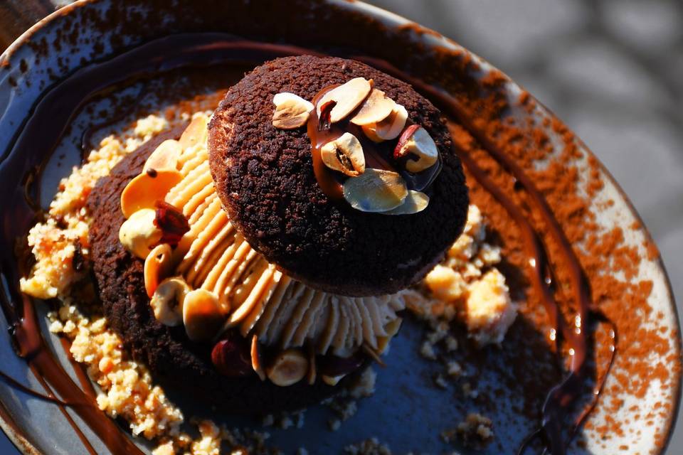 Idée de présentation dessert
