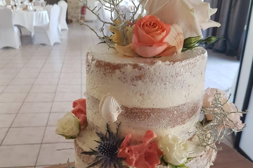 Wedding cake sur 3 étages