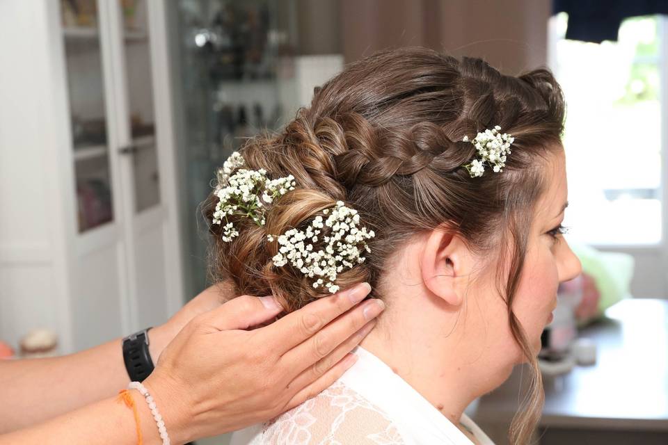 Préparation de la Coiffure