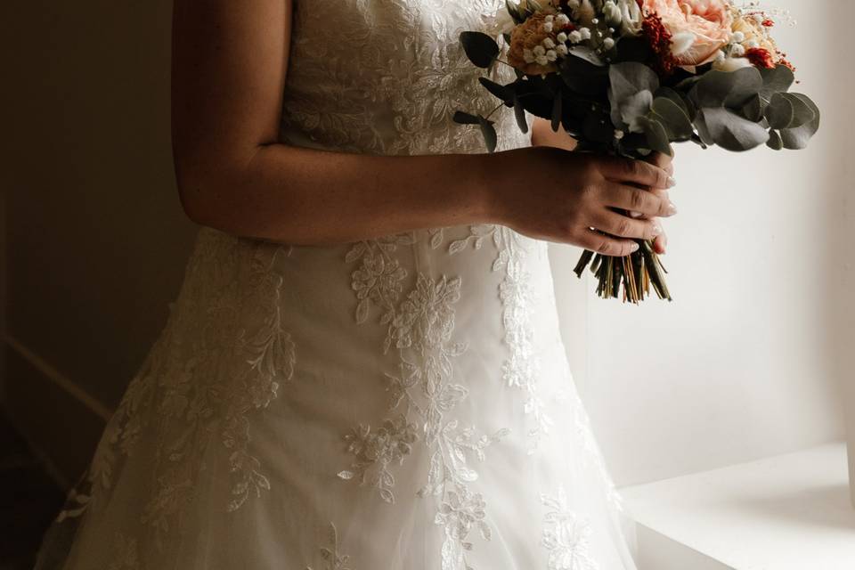 La mariée en robe