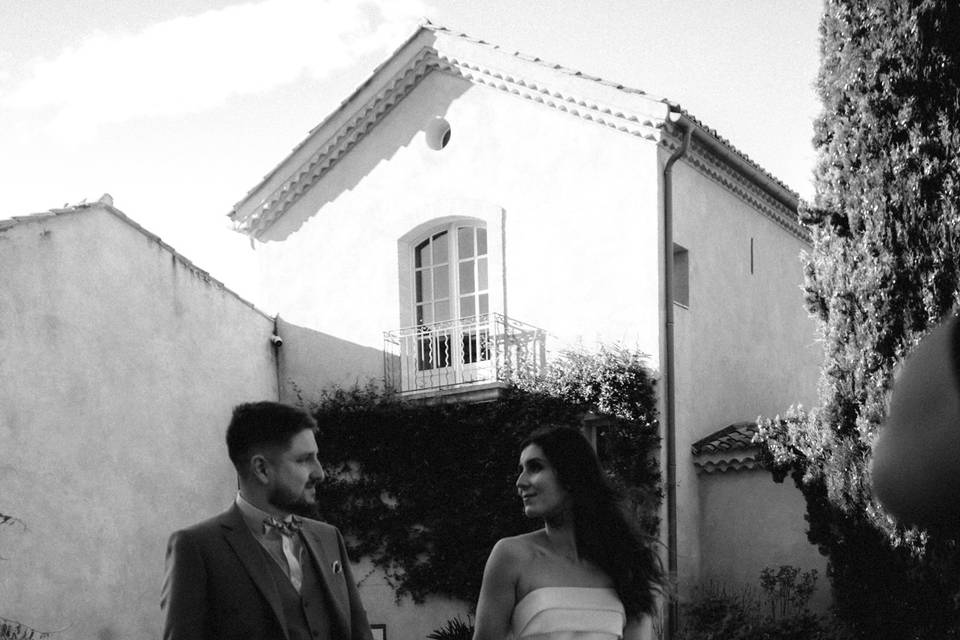 Noir et blanc - photo de coupl