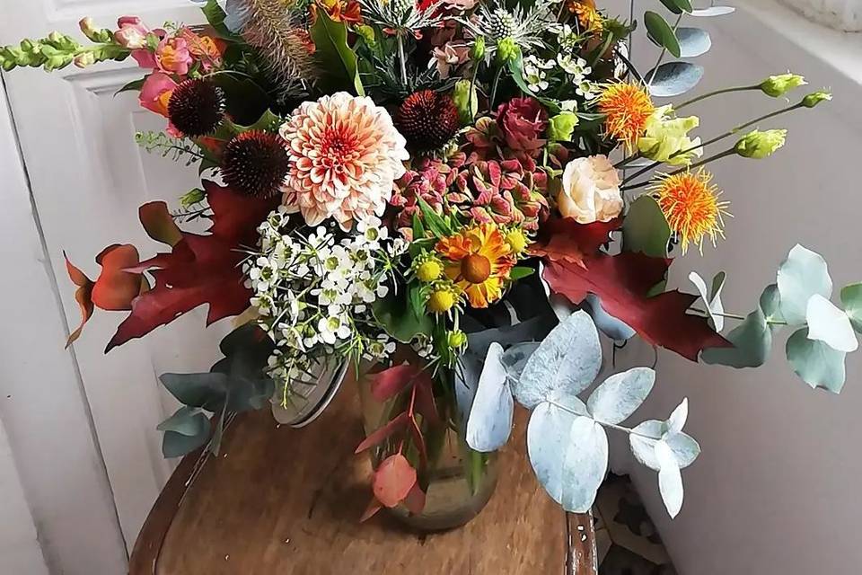 Bouquet de mariée Automne