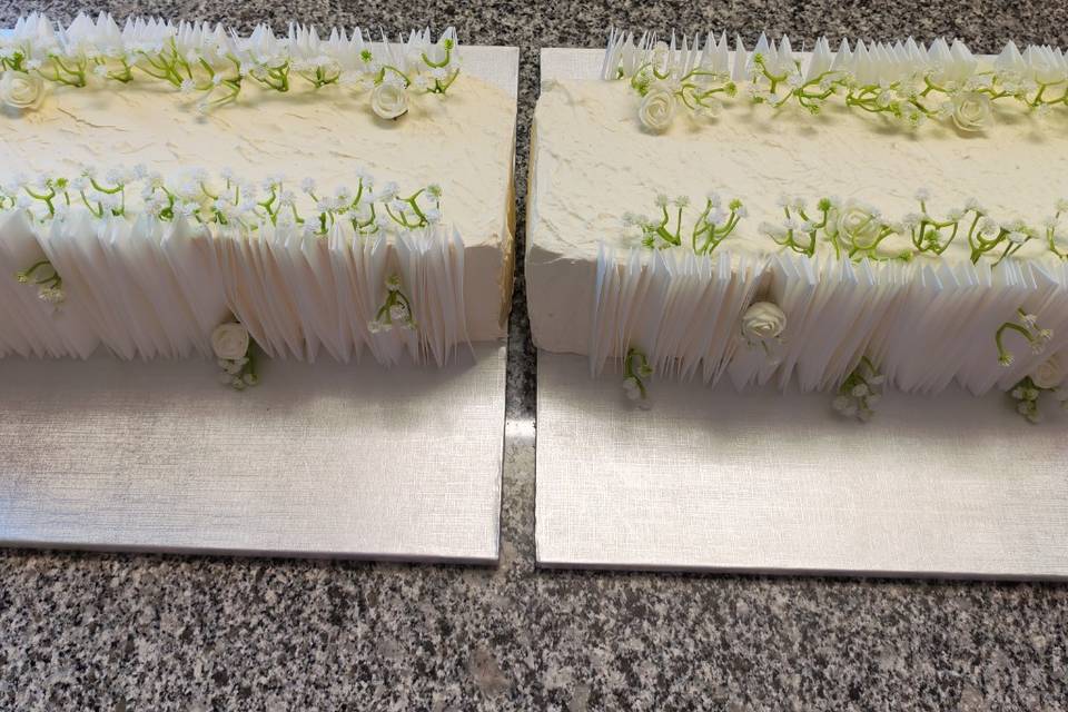 Slab cake mariage 70cm