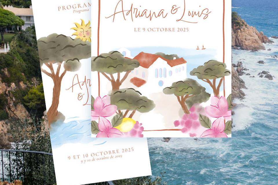 Faire part et programme