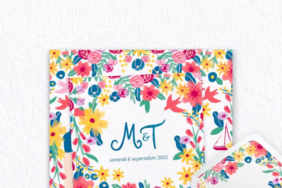 Faire-part mariage