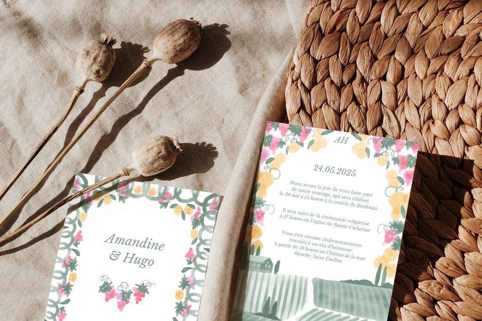 Invitation mariage