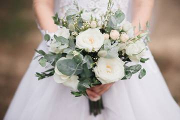 Bouquet de mariée bohème chic