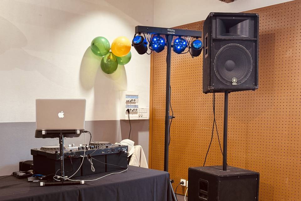 Set dj et sonorisation