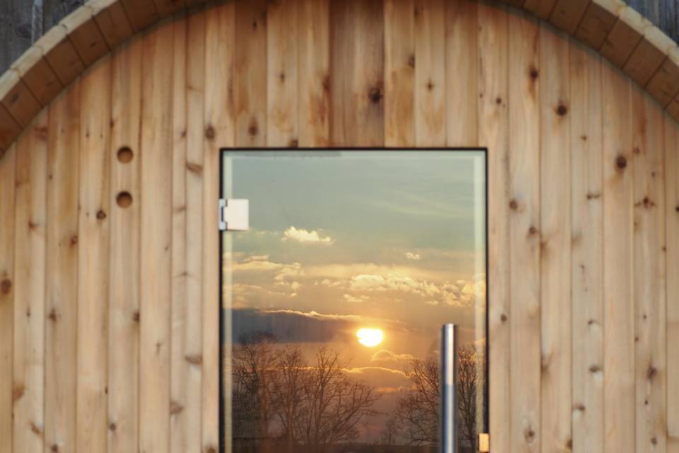 Sauna extérieur