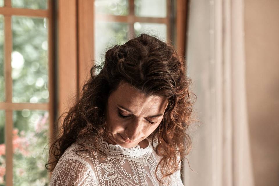 Mariée robe sur-mesure