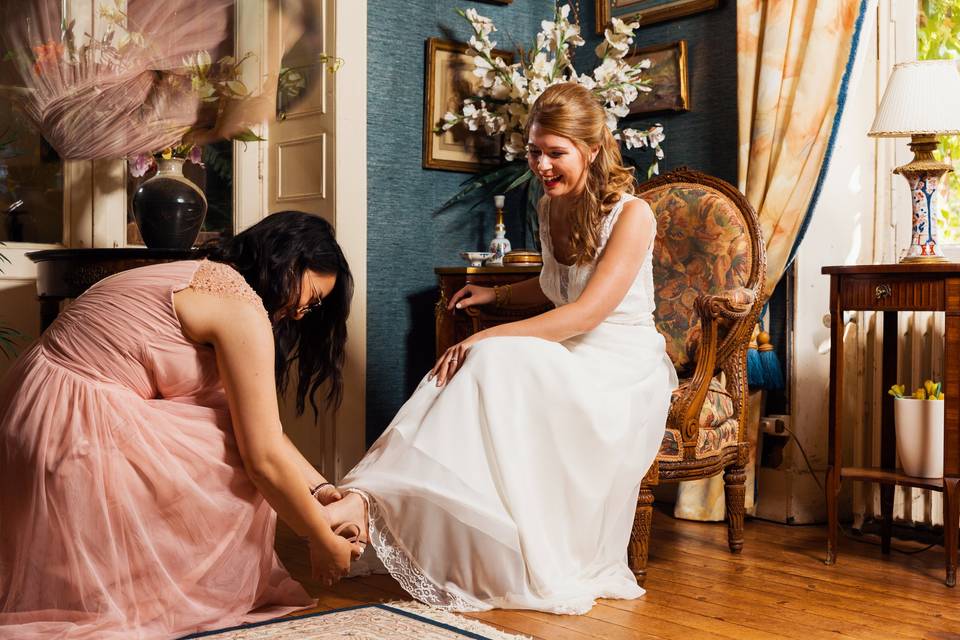 Préparatifs de la Mariée