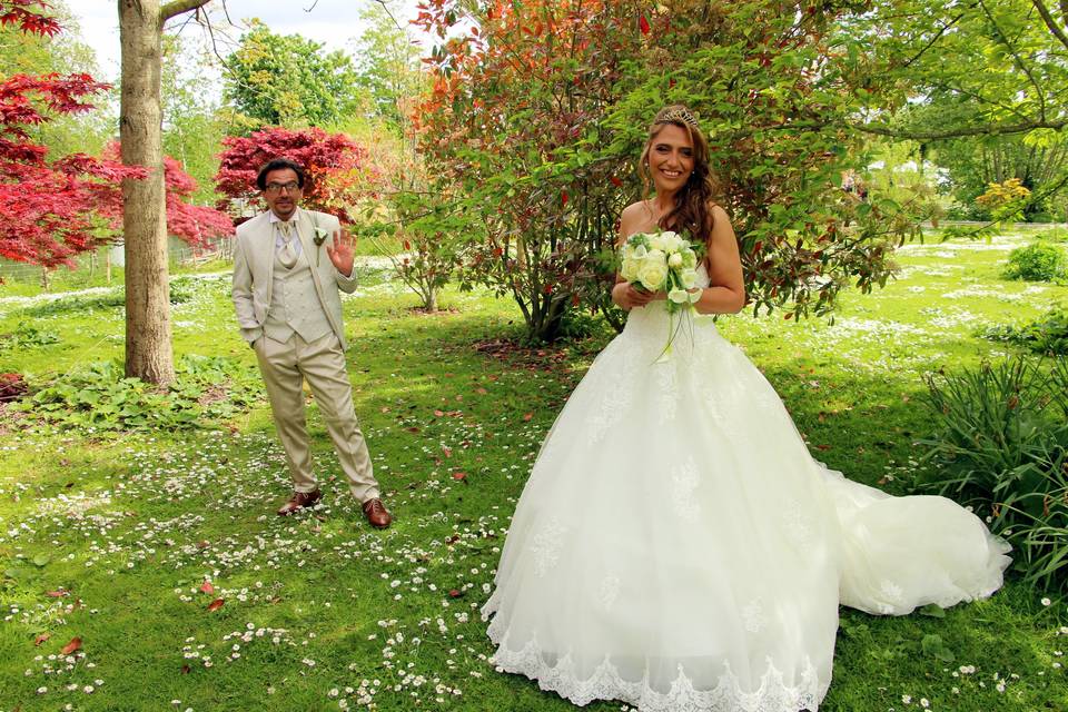 Photos de couples dans un parc