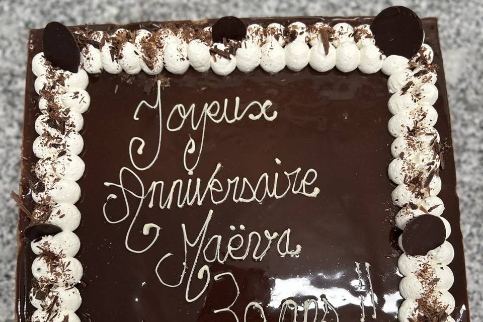Entremets royal chocolat