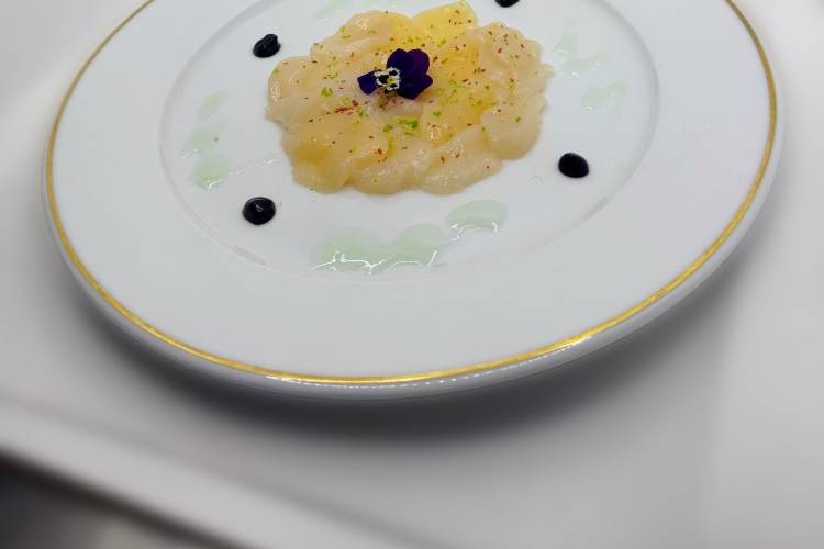 Carpaccio de saint Jacques