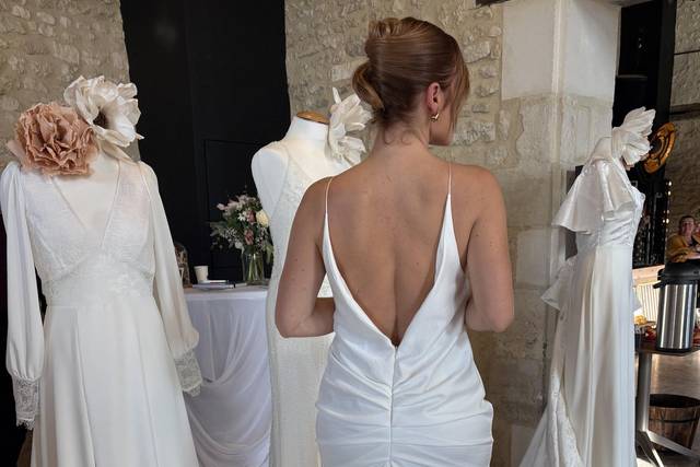 Chignon banane moderne