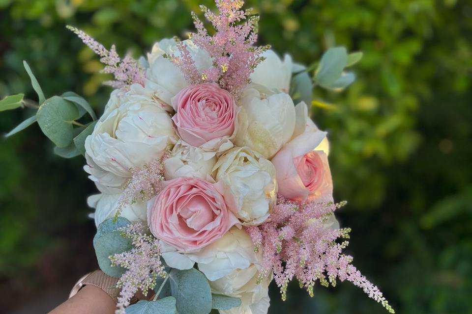 Bouquet pivoine