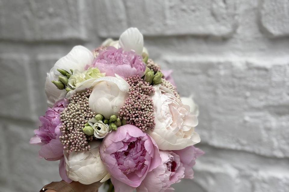 Bouquet pivoine