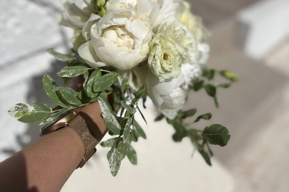 Bouquet pivoine