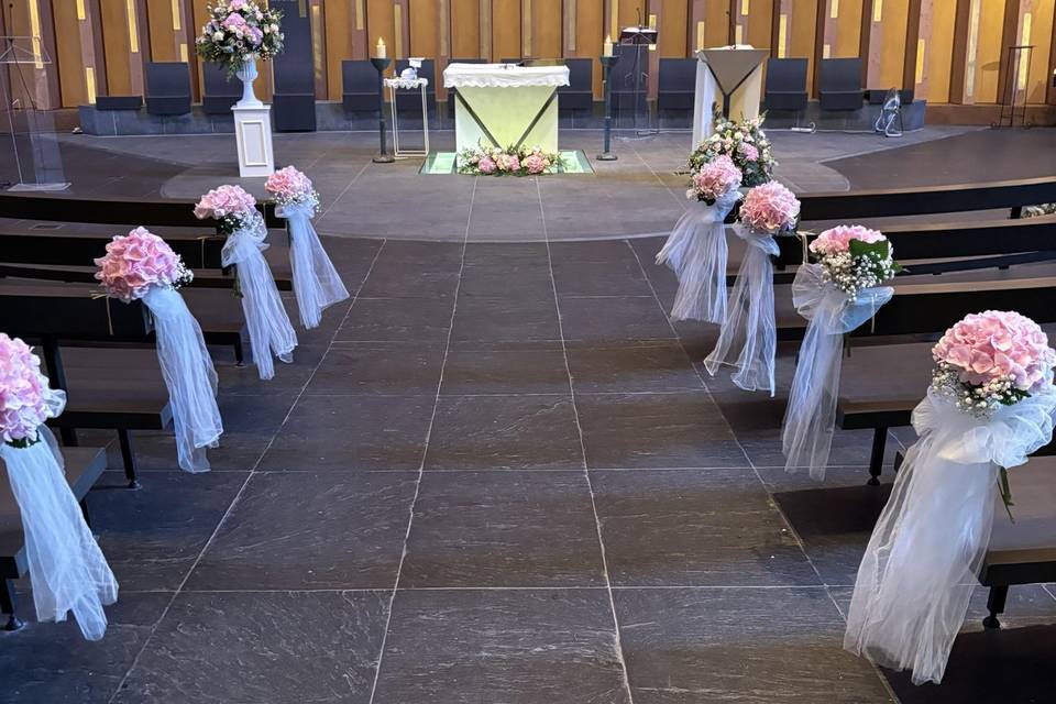 Allée eglise
