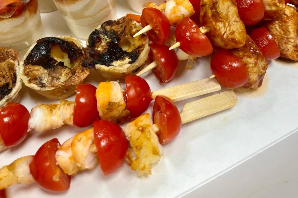 Mignardises et verrines