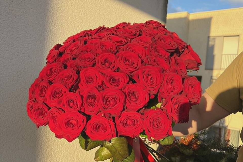 Bouquet Passion – Roses Rouges