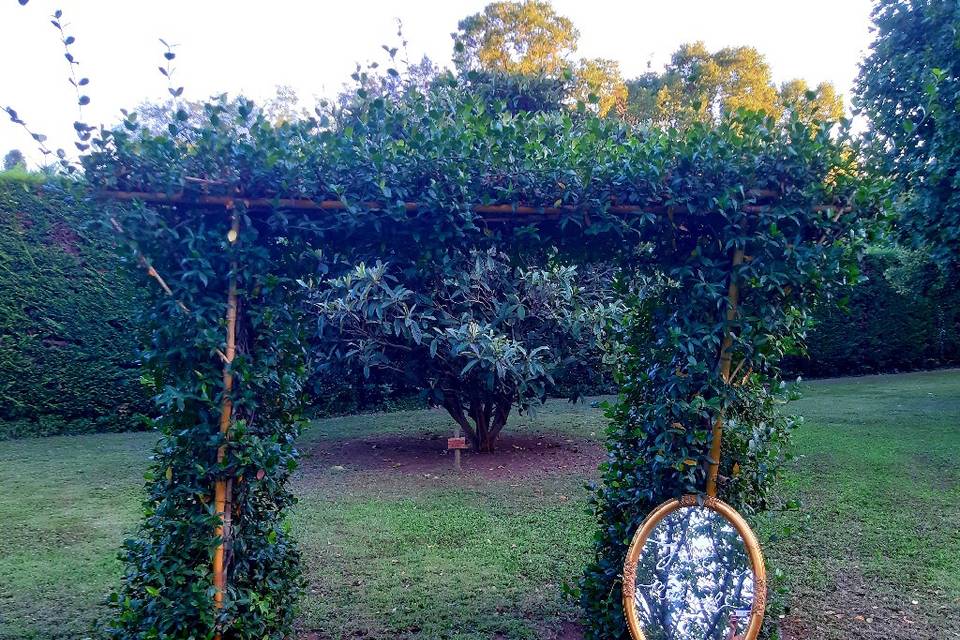 Décoration dans le parc