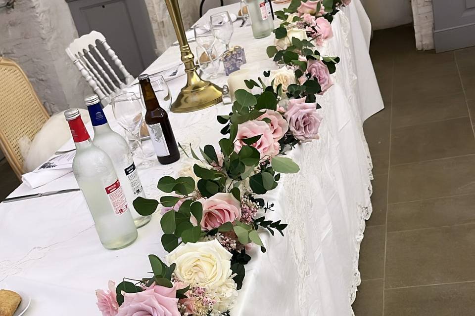 Guirlande rose