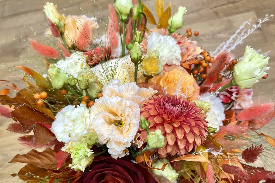 Bouquet terracotta