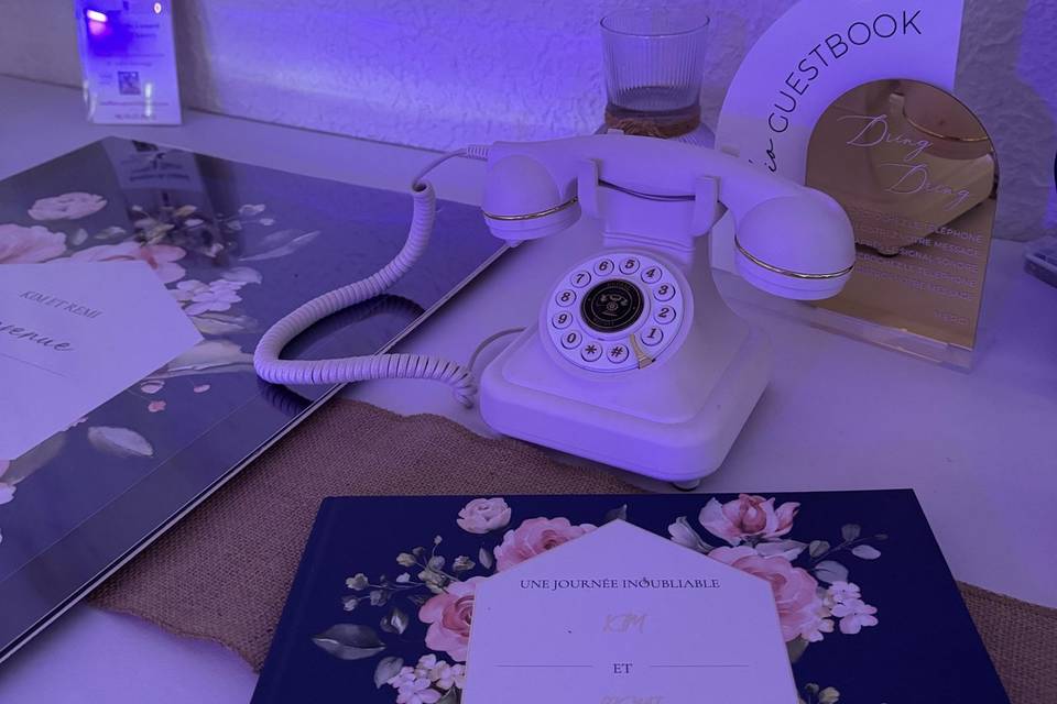 Guest phone book