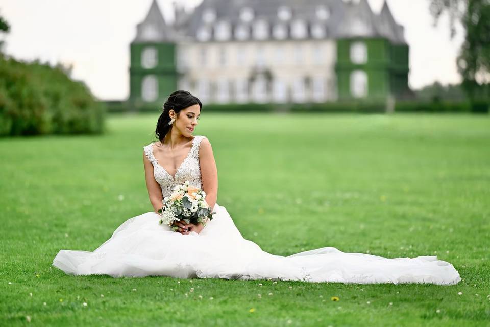 Photo de la mariée