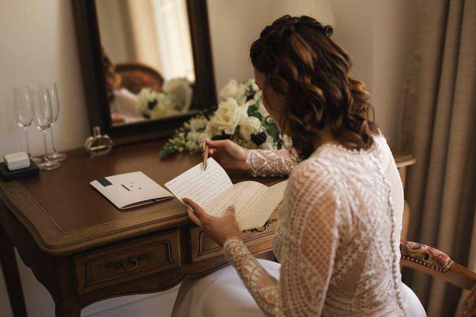 Photo de la mariée