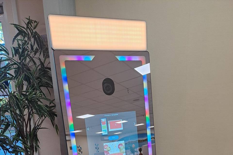 Photobooth miroir