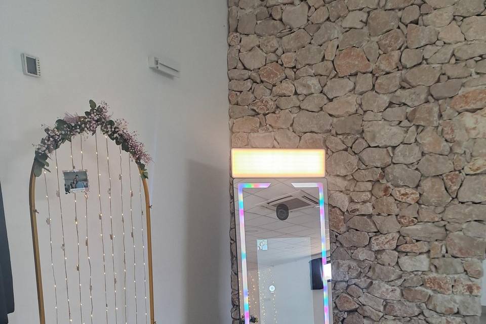 Photobooth miroir