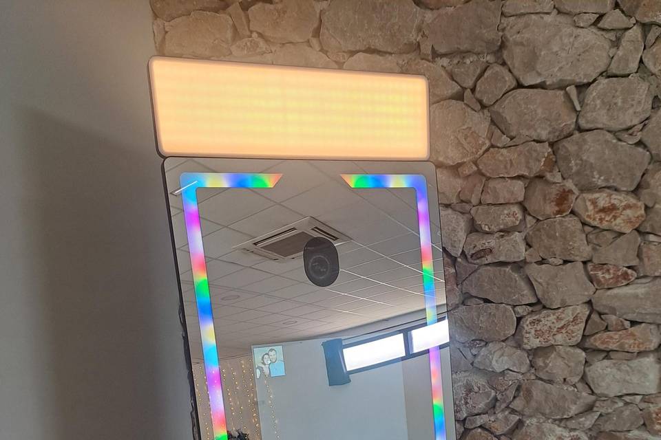 Photobooth miroir