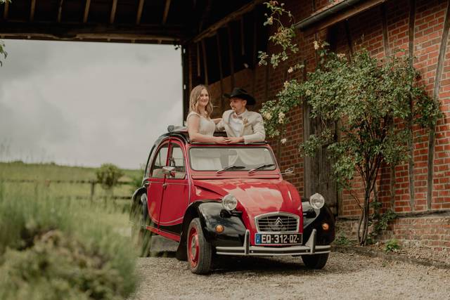 2cv à louer sur place