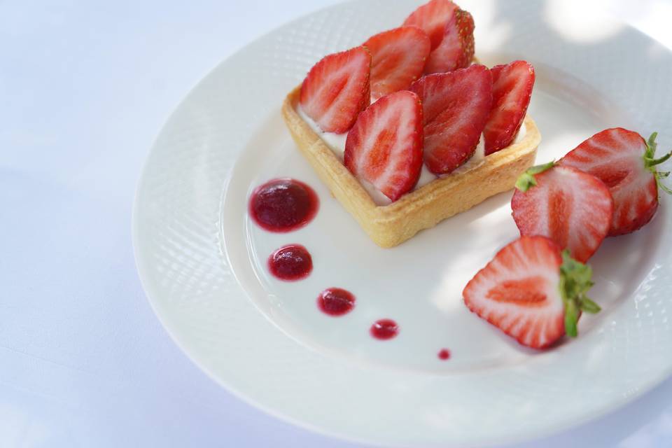 Tarte aux fraises