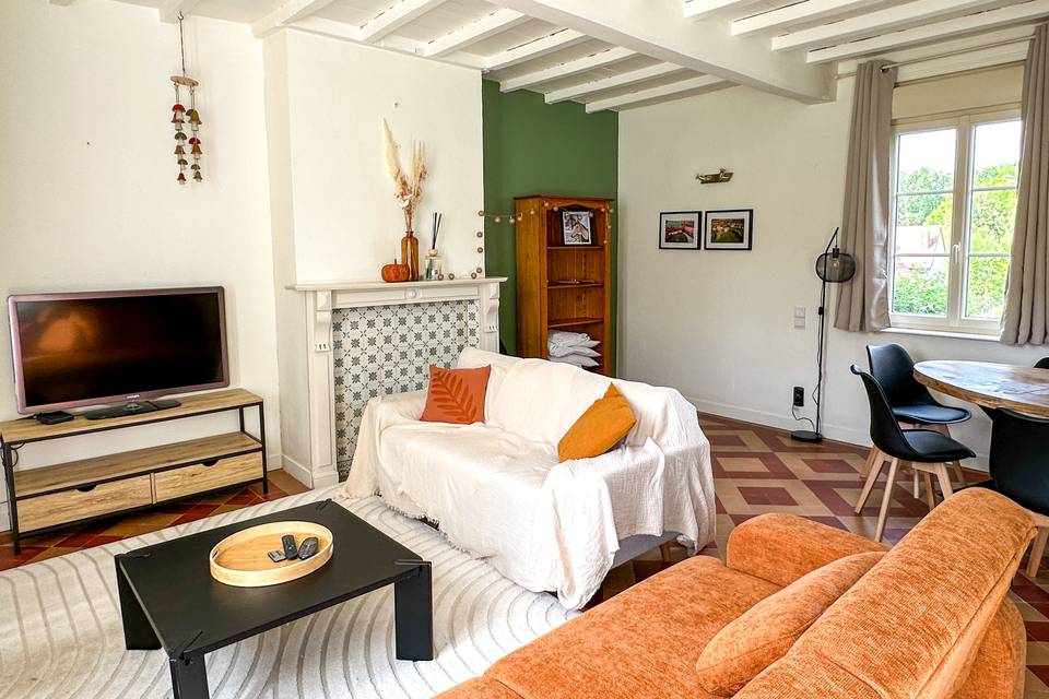 Salon gîte 