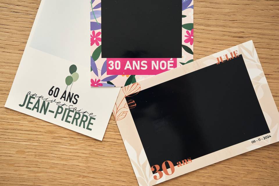 Design Photobooth sur mesure