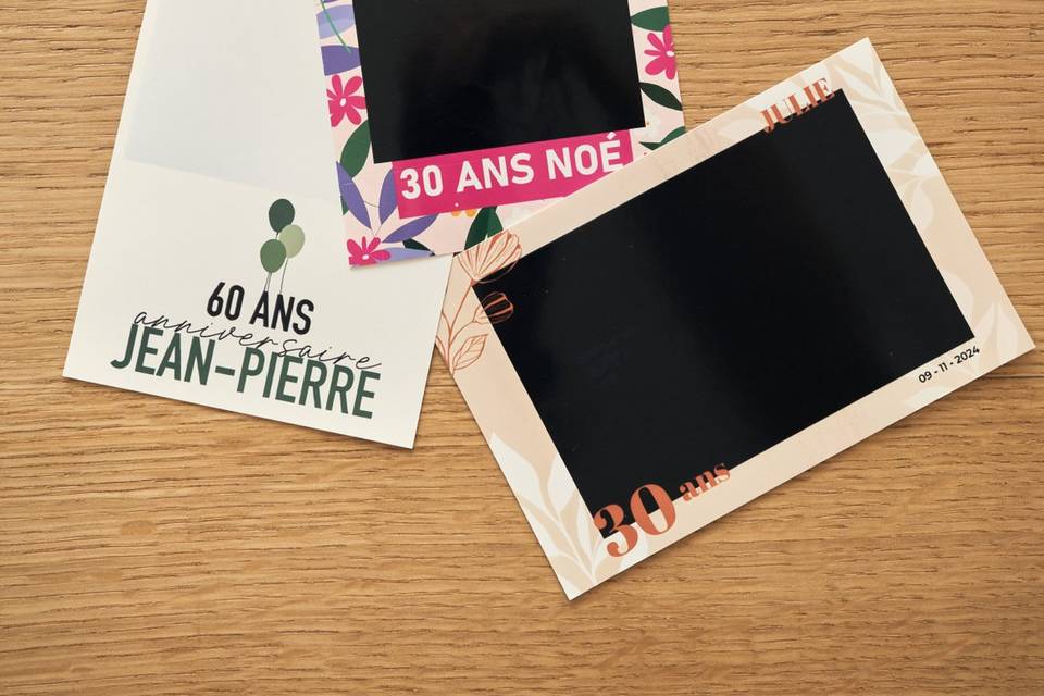 Contour photobooth sur mesure