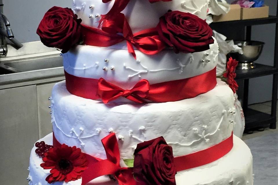Wedding cake léa passion