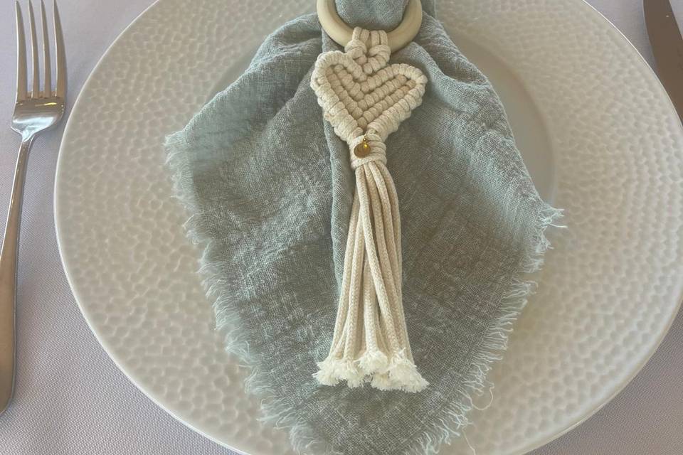 Porte serviette cœur ou autre