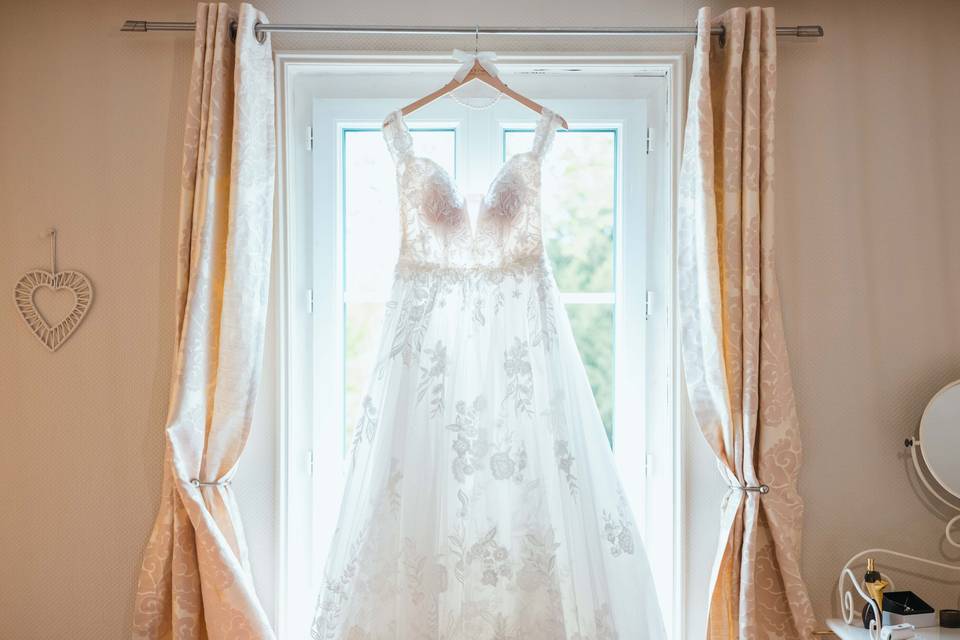 Robe somptueuse