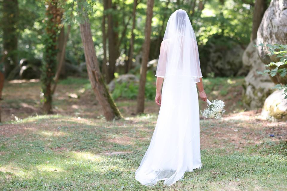 Photographie de la mariée