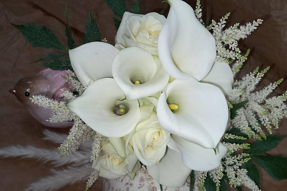 Bouquet de mariée Calla