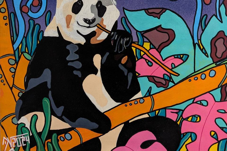 Œuvre sur toile