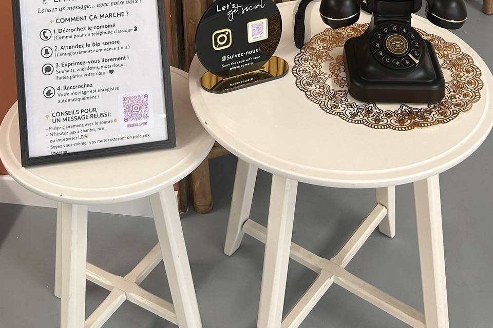 Livre d’or audio