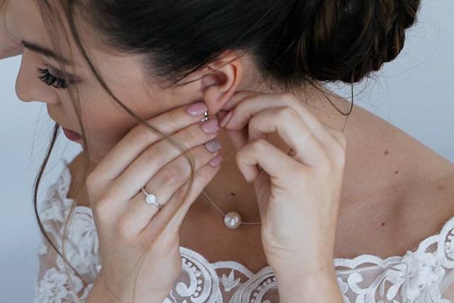 Préparatifs de la mariée