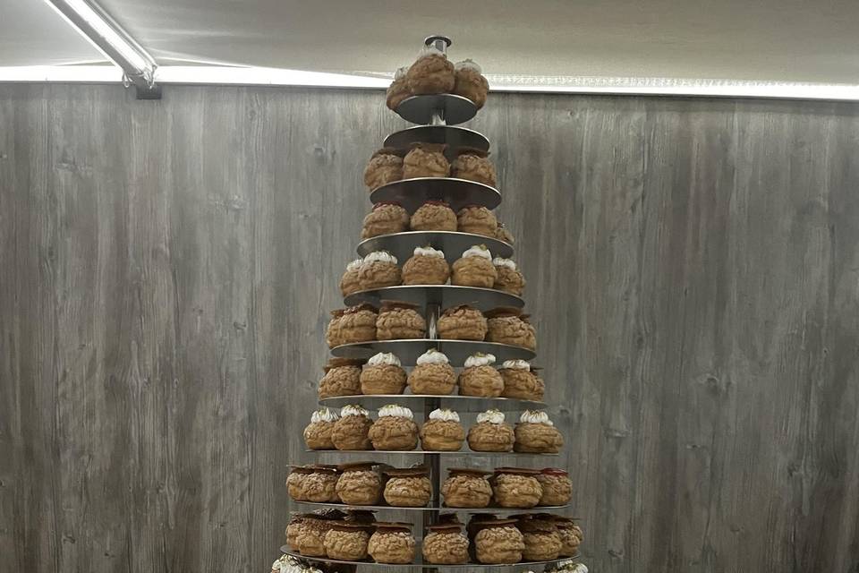 Pièce montée choux