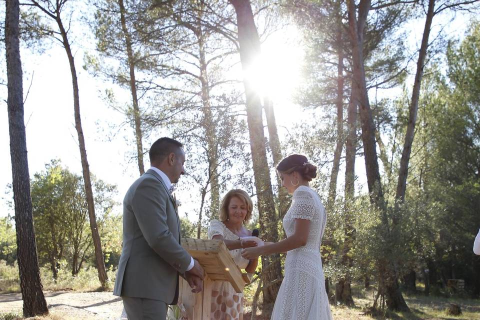 Mariage champêtre